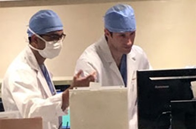 Doctors in operating room